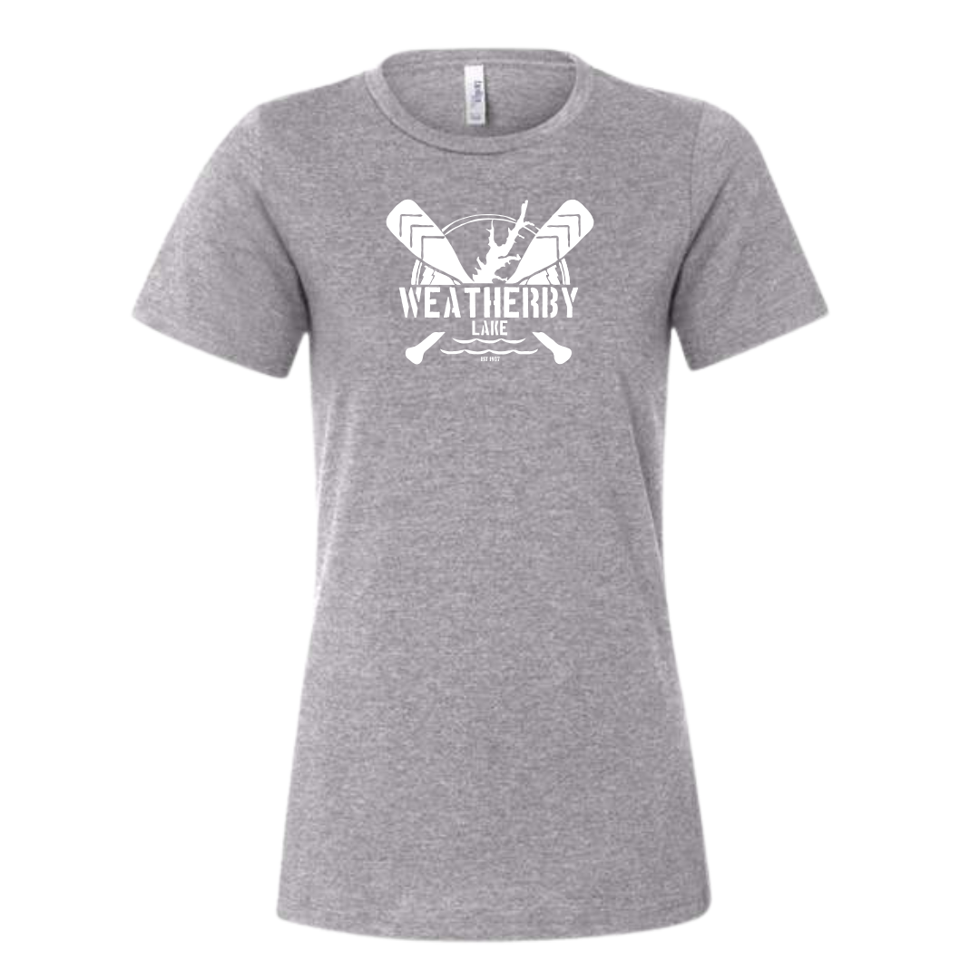 Weatherby Lake T-shirt with Oars