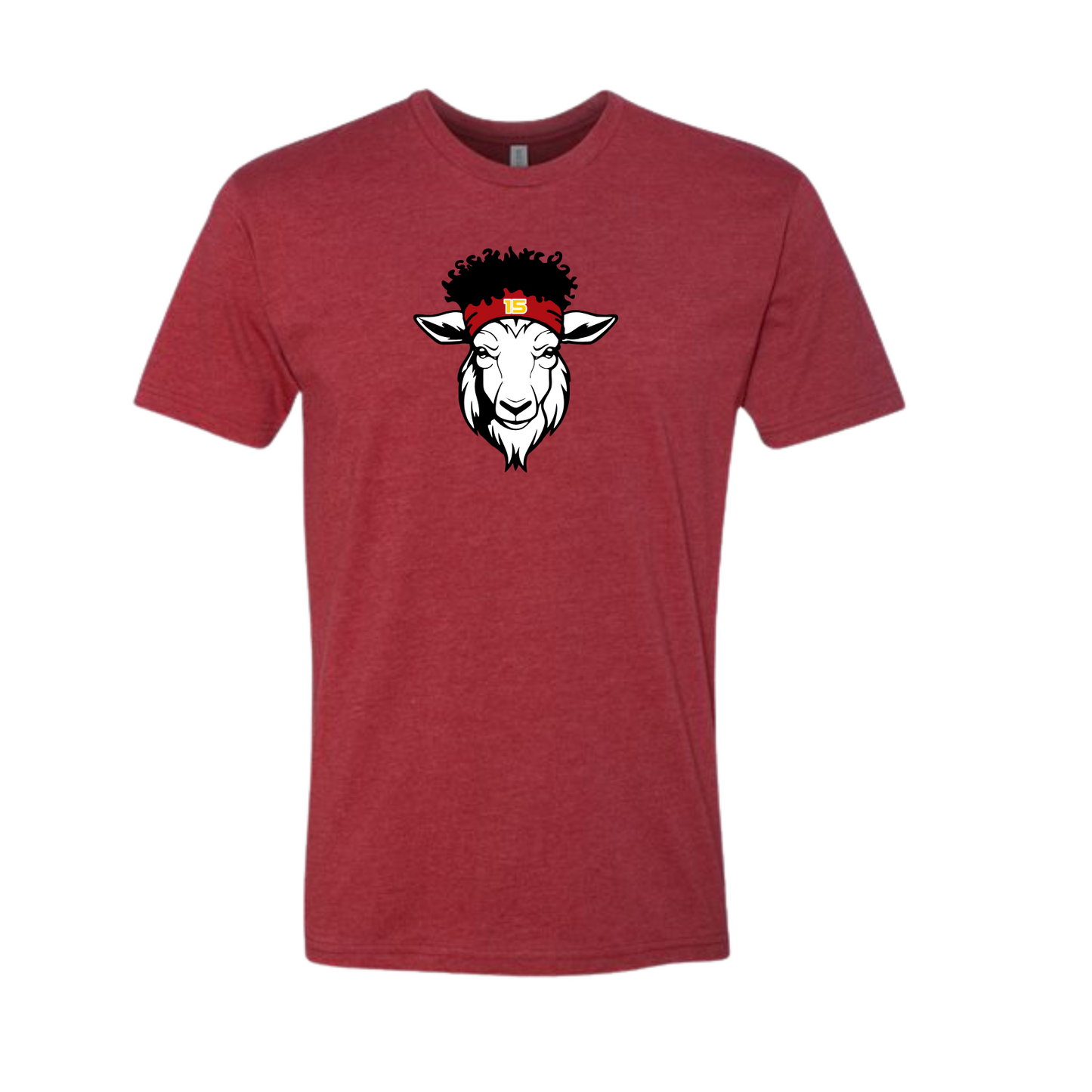 Patrick Mahomes GOAT Short Sleeve t-shirt