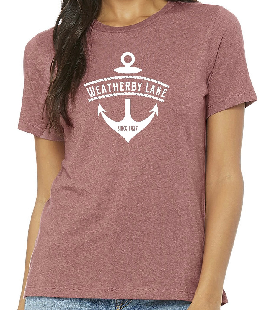 Weatherby Lake Anchor T-shirt