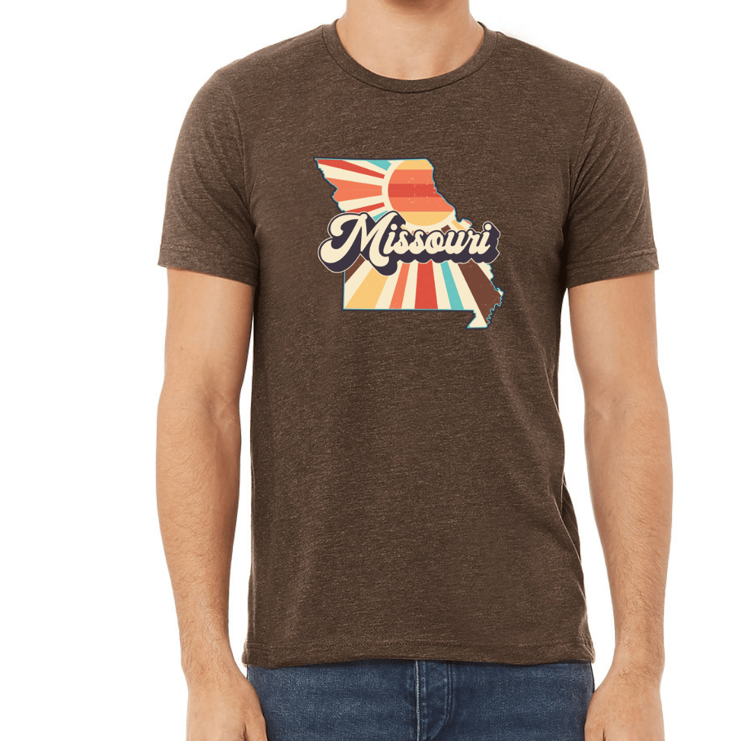 Missouri Retro, short sleeve t-shirt