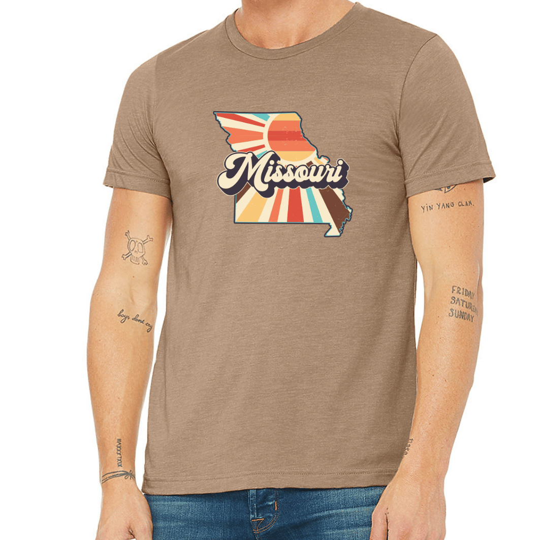 Missouri Retro, short sleeve t-shirt