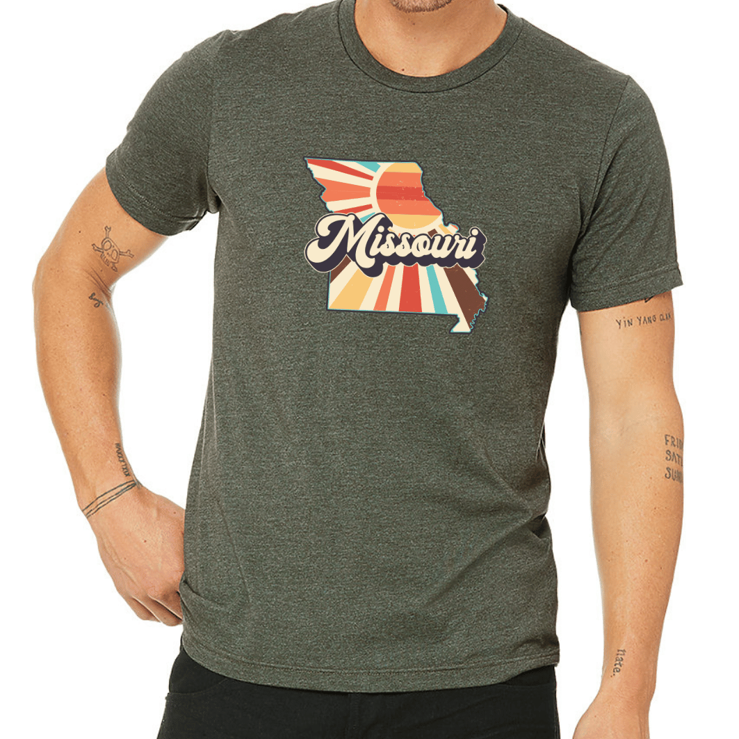 Missouri Retro, short sleeve t-shirt