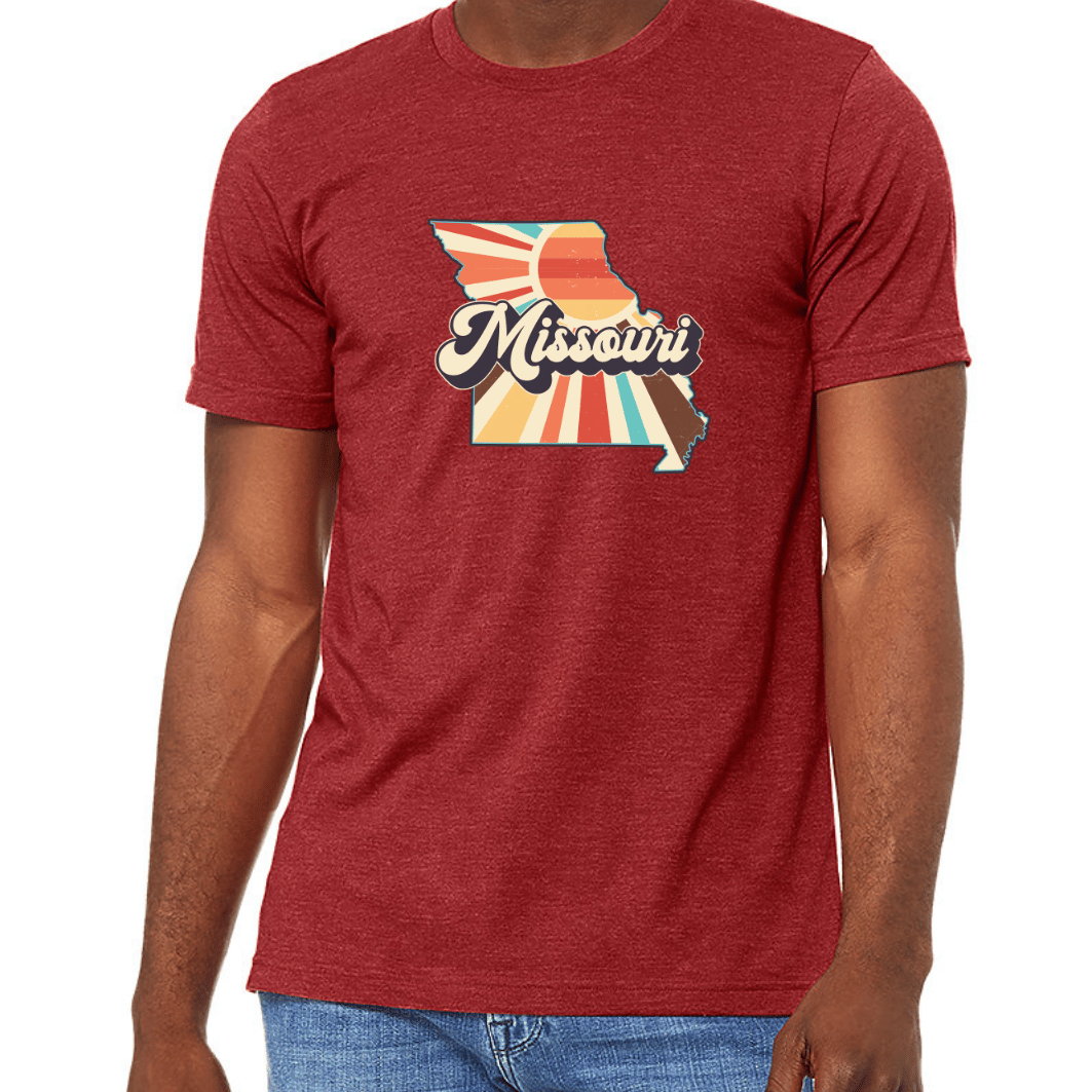 Missouri Retro, short sleeve t-shirt