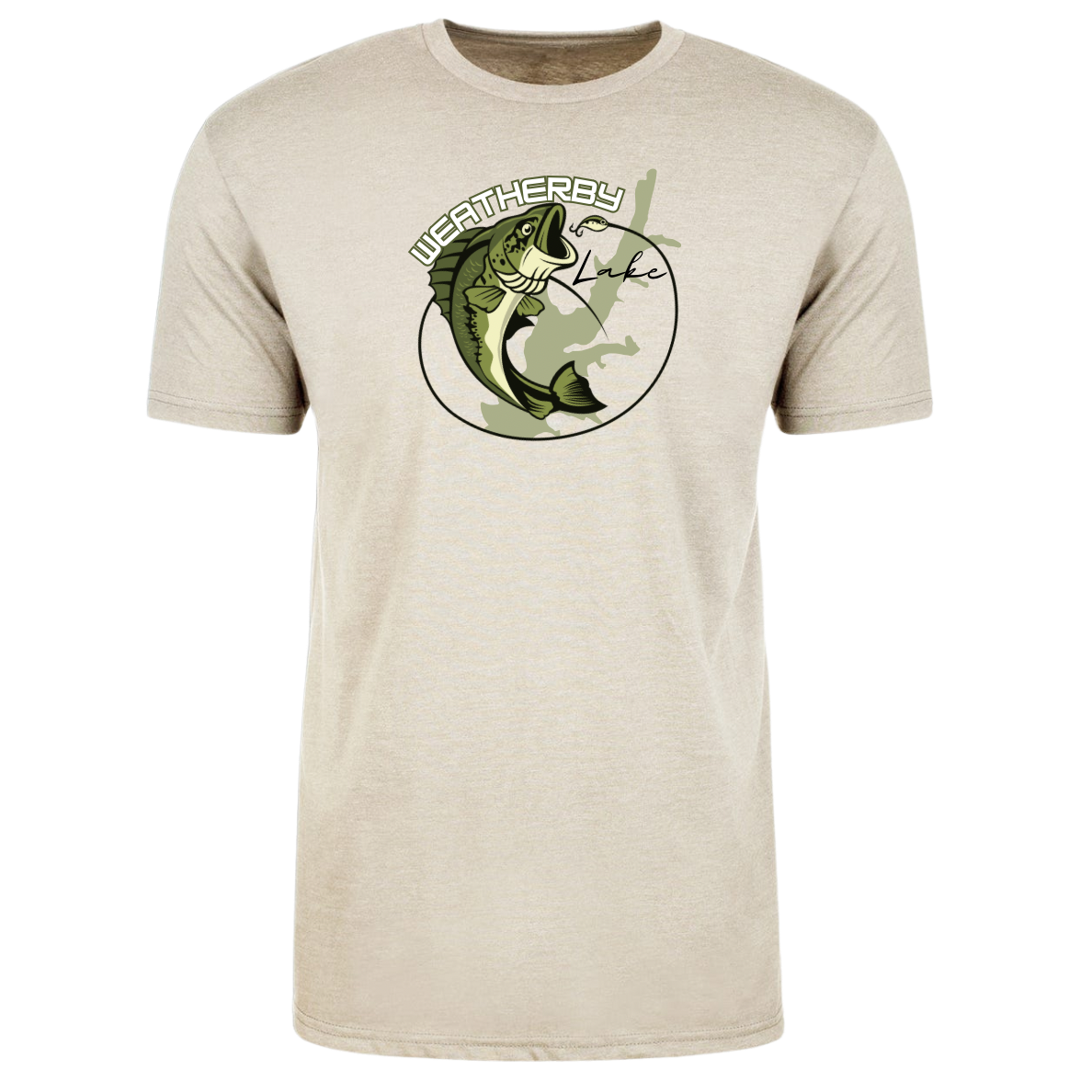 Weatherby Lake Bass fishing T-shirt