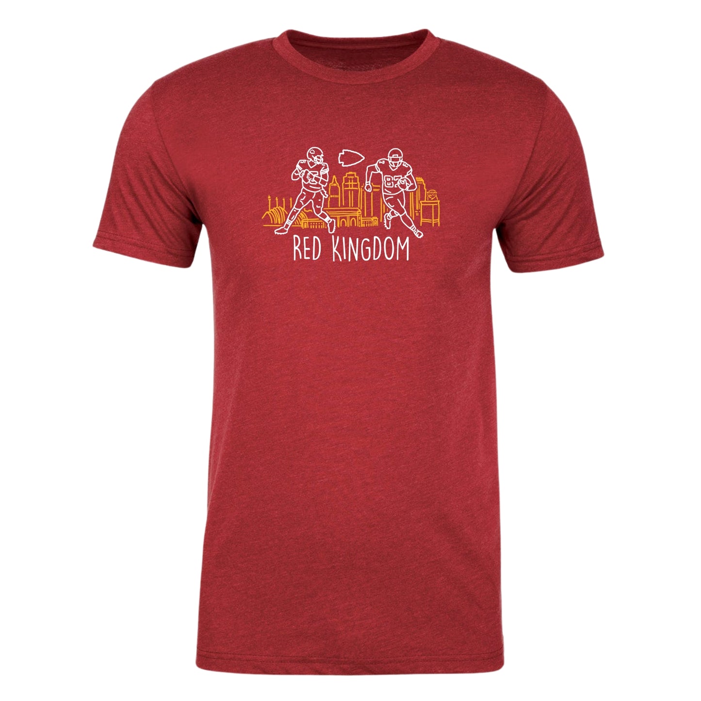 Red Kingdom Chiefs Short Sleeve t-shirt