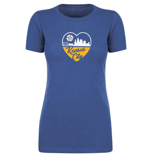 Kansas City Royals cityscape heart T-Shirt