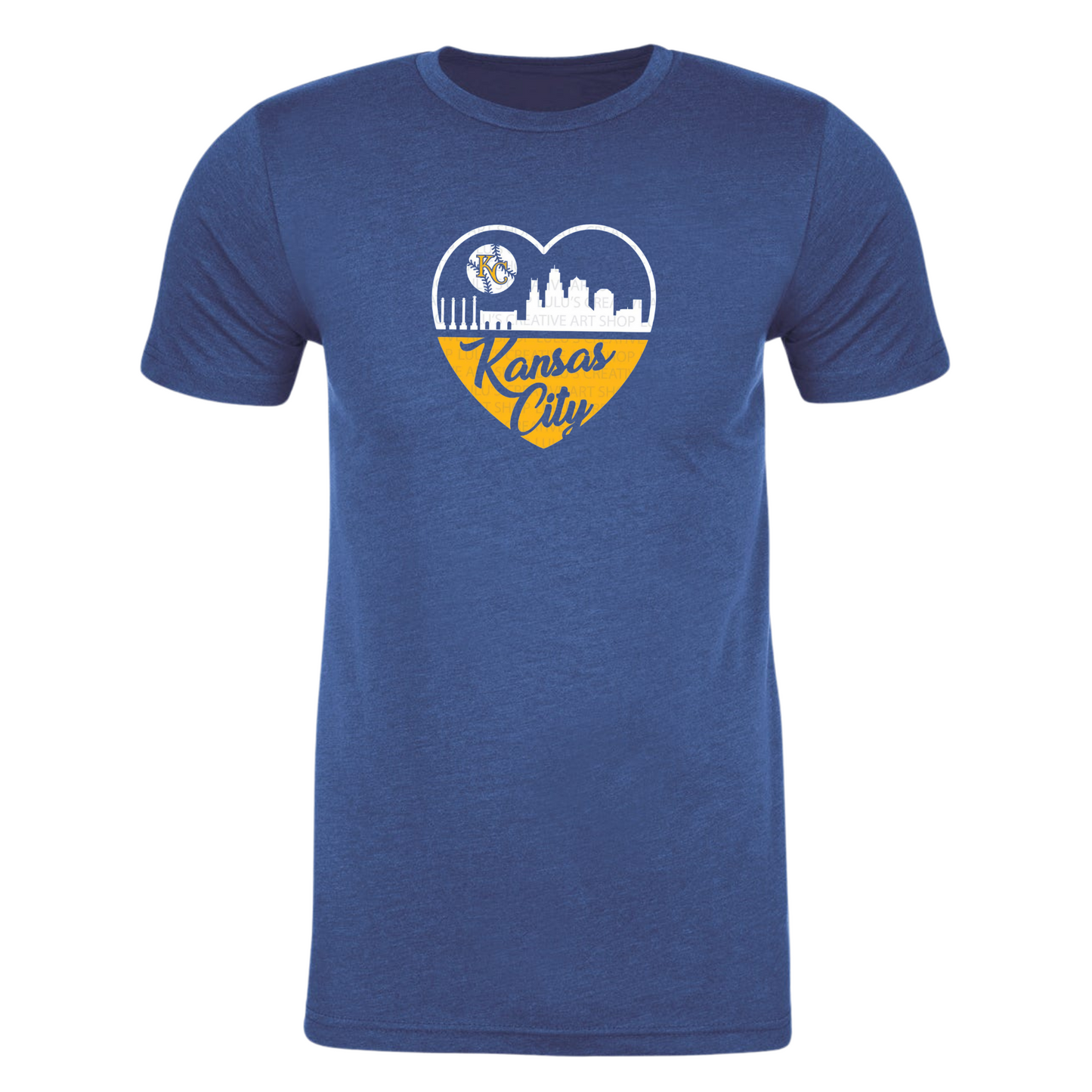 Kansas City Royals cityscape heart T-Shirt