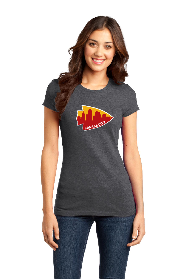 Kansas City Arrowhead Cityscape Short Sleeve t-shirt