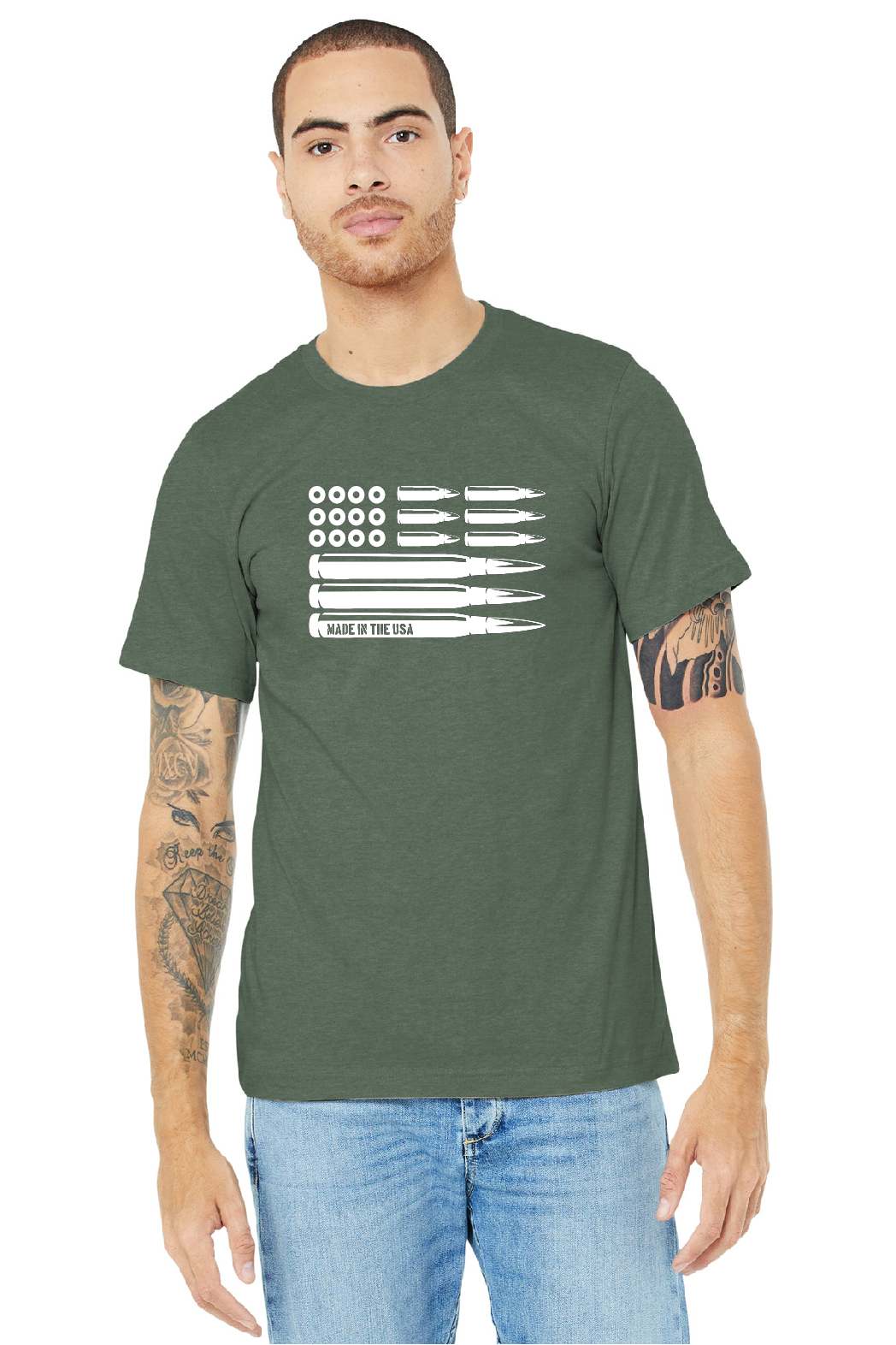 Made in the USA short sleeve t-shirt