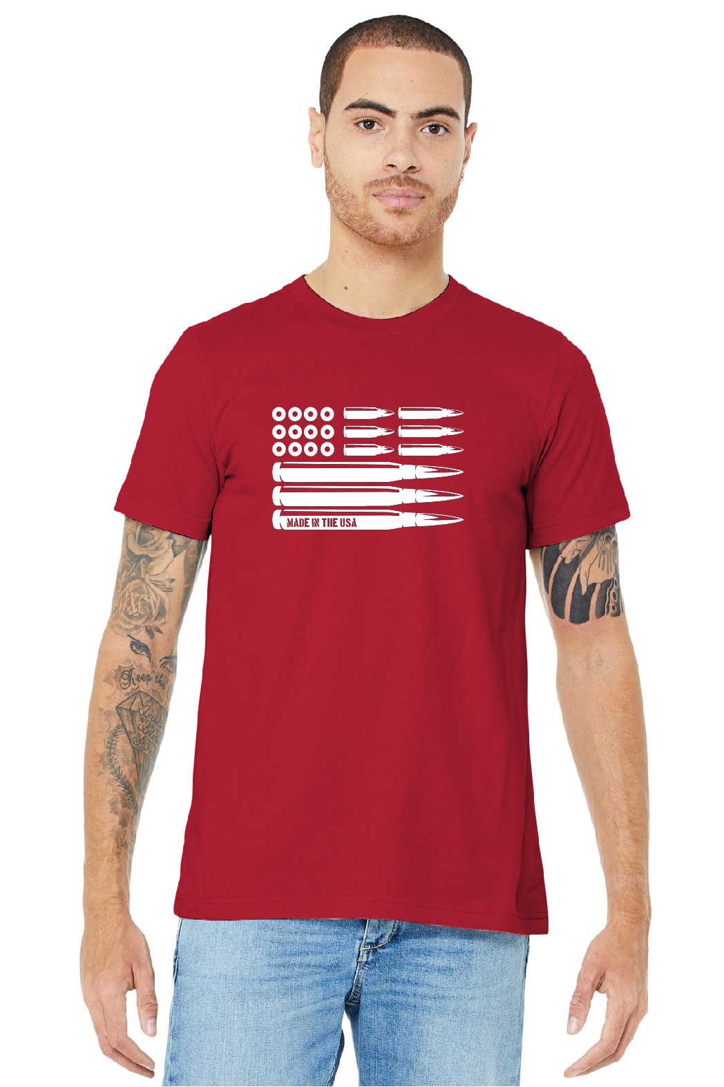 Made in the USA short sleeve t-shirt